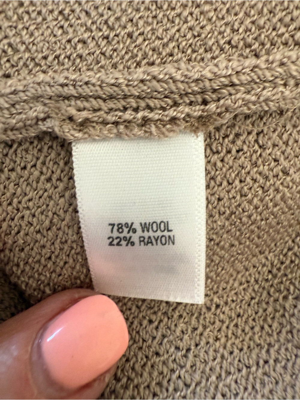 St. John Collection Tan Santana Knit Tank Dress Size 8 Mid-Length Bodycon Sheath - Picture 5 of 9